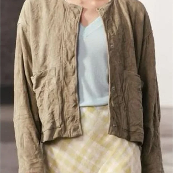 NWT ZARA 100% GENUINE SUEDE JACKET ZW COLLECTION Size S - Picture 16 of 16